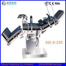 Medical Equipments Electric C-Arm Compatible Operating Tables
